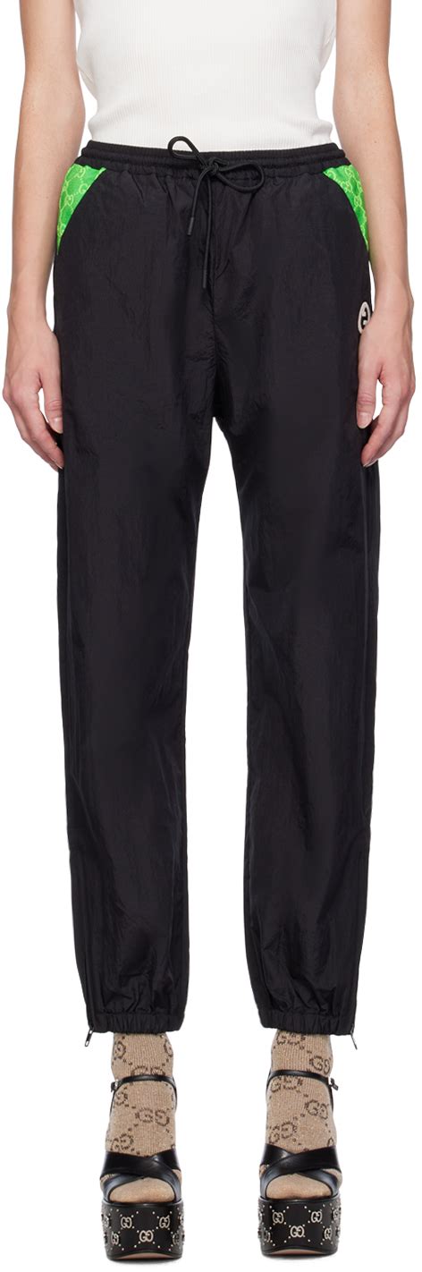 Gucci: Black Patch Lounge Pants 